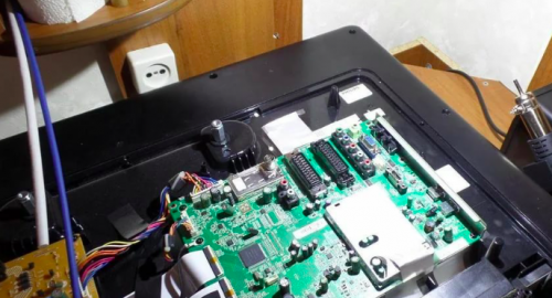 Ремонт телевизора на дому. Гатчина